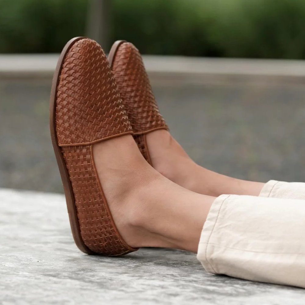 Nisolo Mara Woven Slip On 9.5